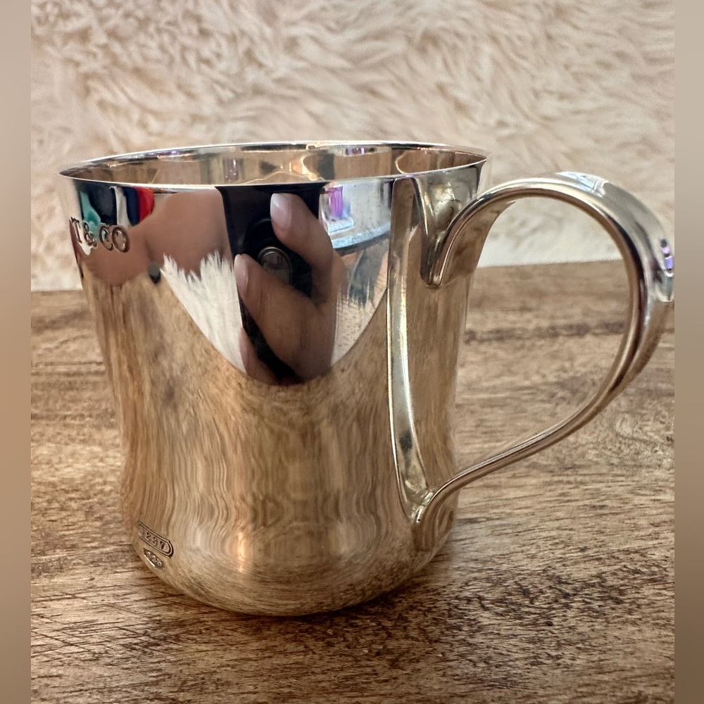 Tiffany & Co. Sterling Silver 1837 Baby Cup